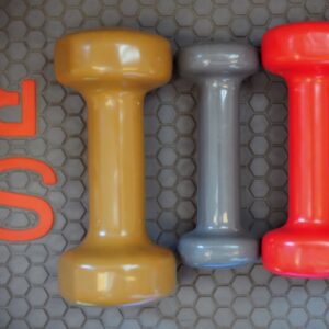 Oefenpakket zware dumbbells