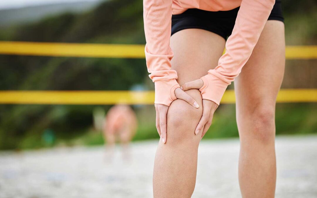 Zorg van uw fysiotherapeut bij een knie die op slot zit