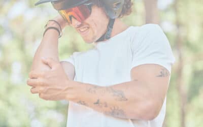 Een val van de fiets op uw elleboog kan grote gevolgen hebben