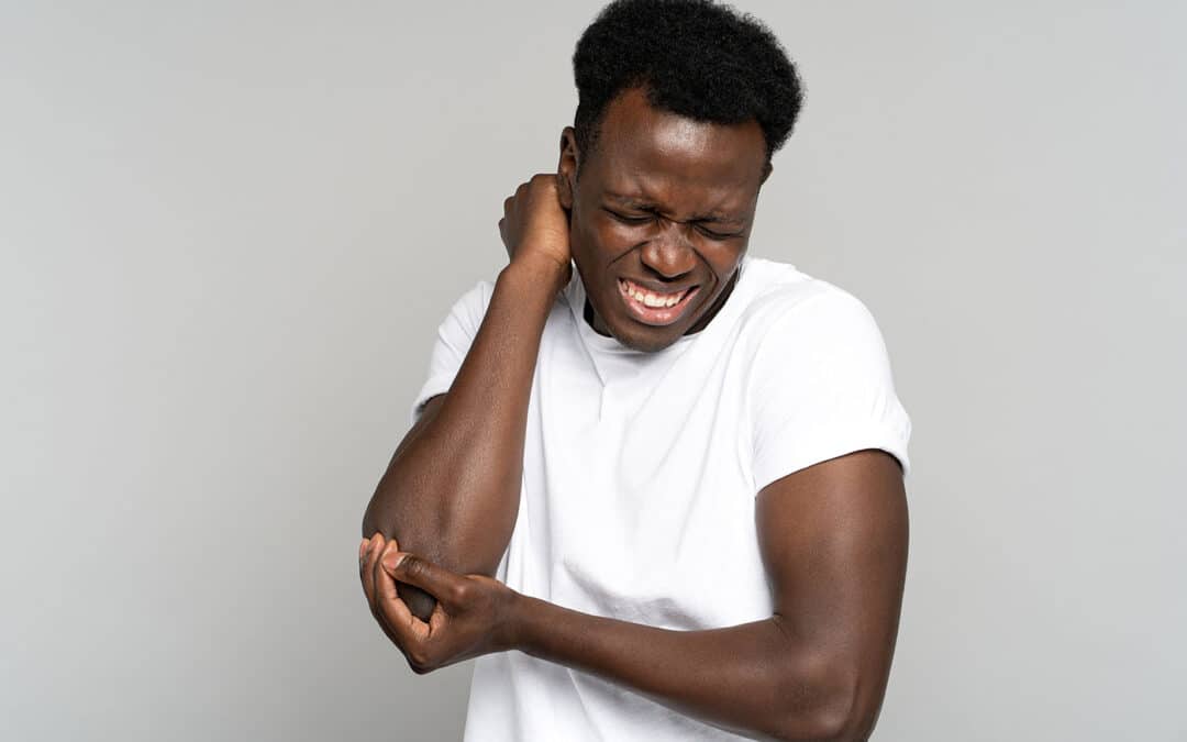 Fysiotherapie bij een slijmbeursontsteking in de elleboog